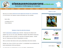 Tablet Screenshot of oiseauxencouserans.orniland.com